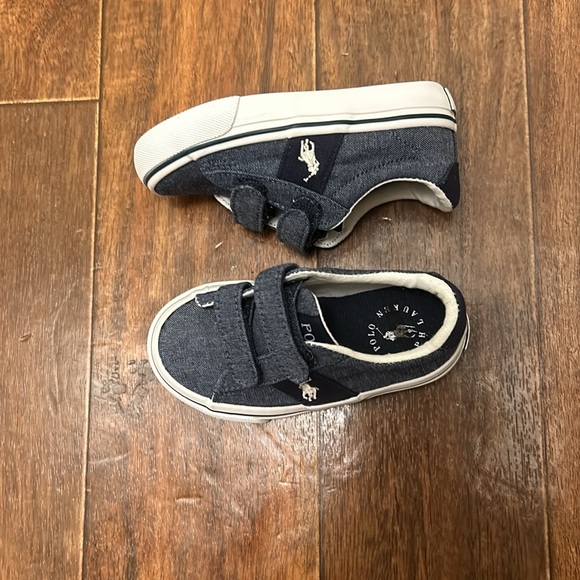 Polo Ralph Lauren Sayer EZ sneakers for Baby Blue - size 7 - Picture 2 of 8
